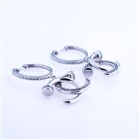Pendientes Forever Gioielli Mujer in Plata Zircone FGOR00876 - FGOR00876